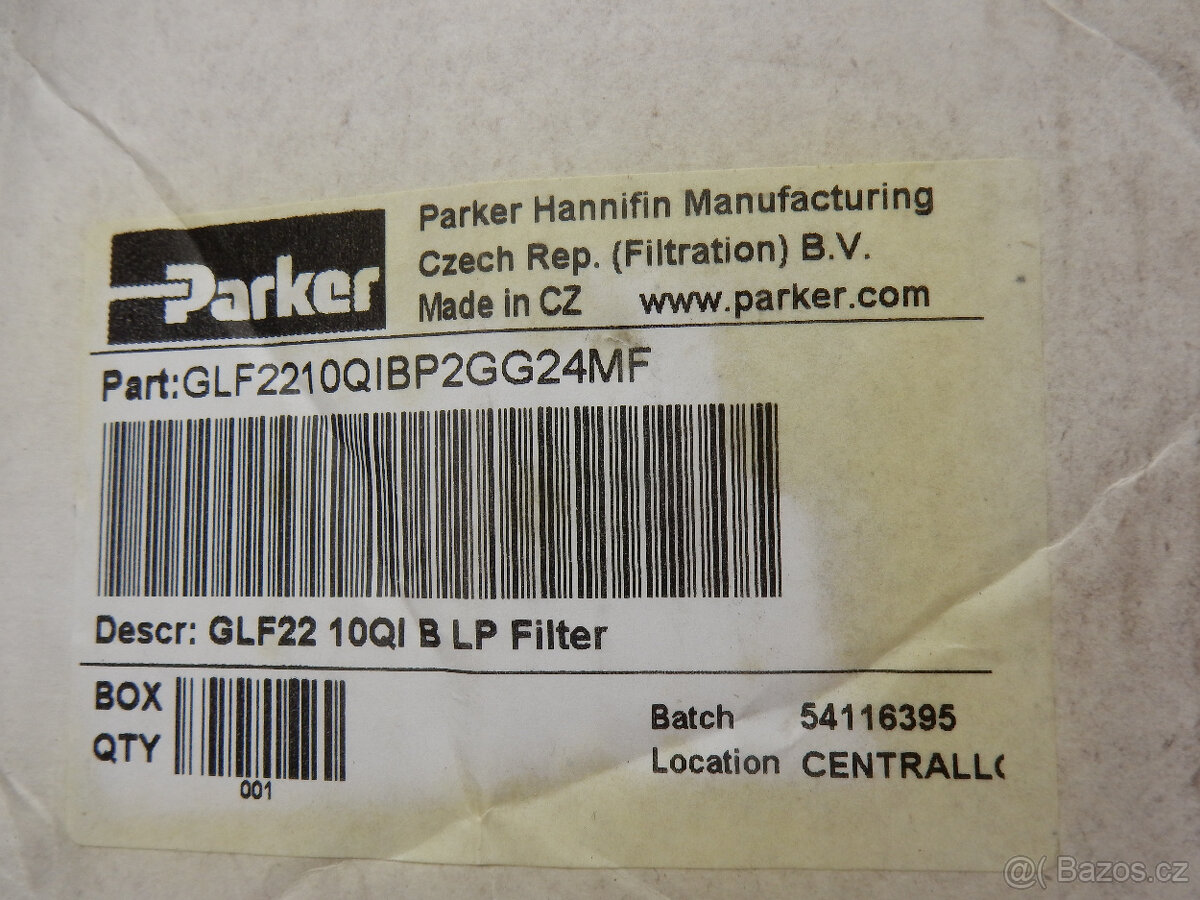 Hydraulický olejový filtr Parker nový - 10