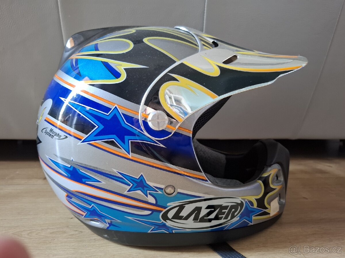 Stefan Everts Lazer retro helmy - 10