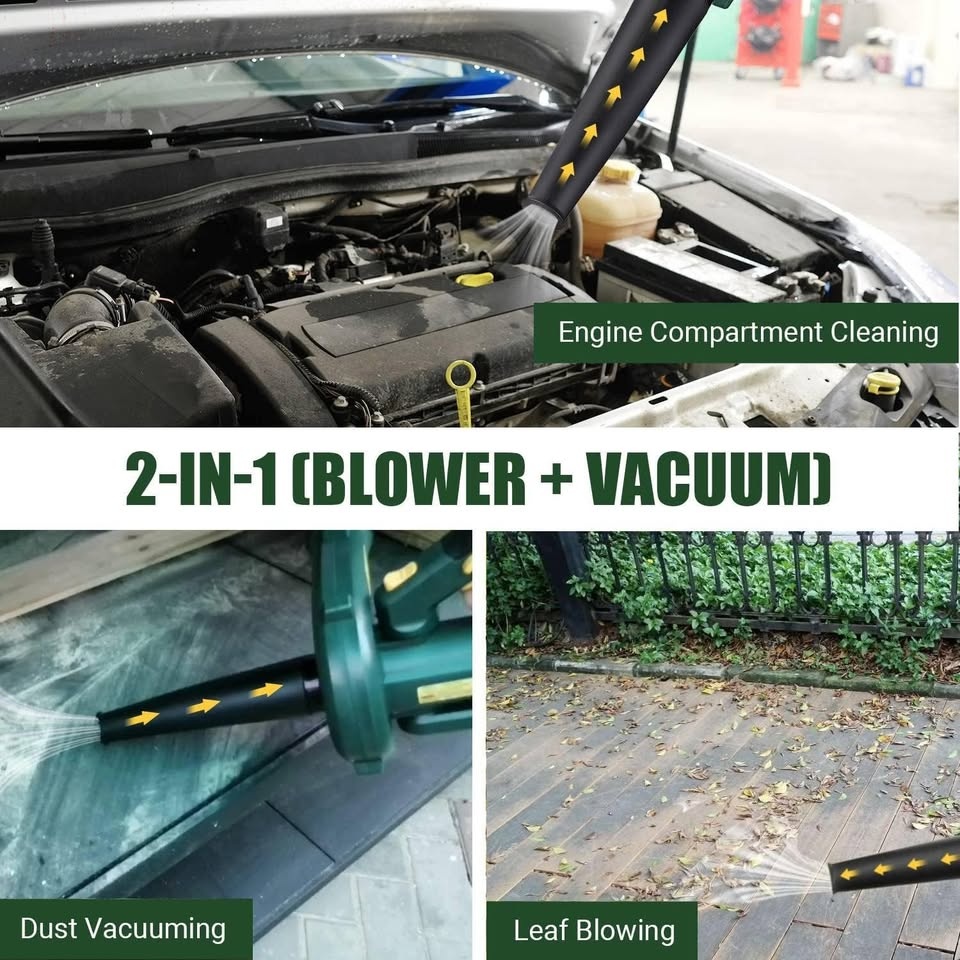 Akumulátorový foukač / vysavač - 10