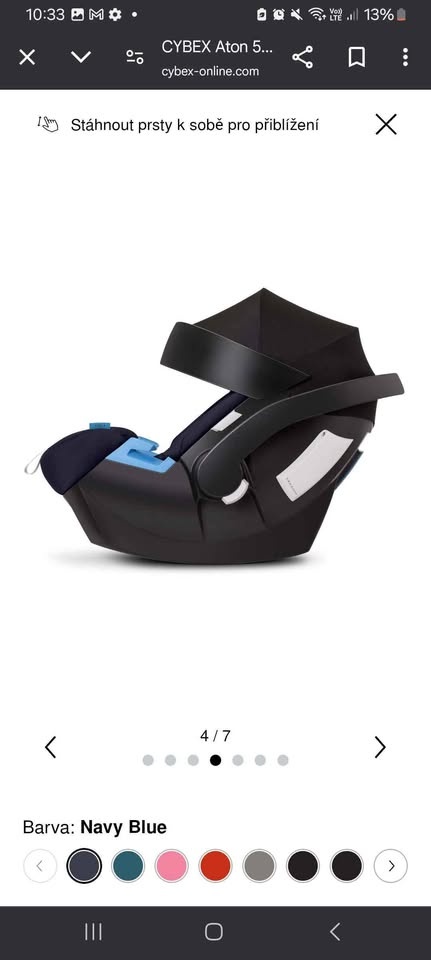 Vajíčko Cybex gold včetně izofixu - 10