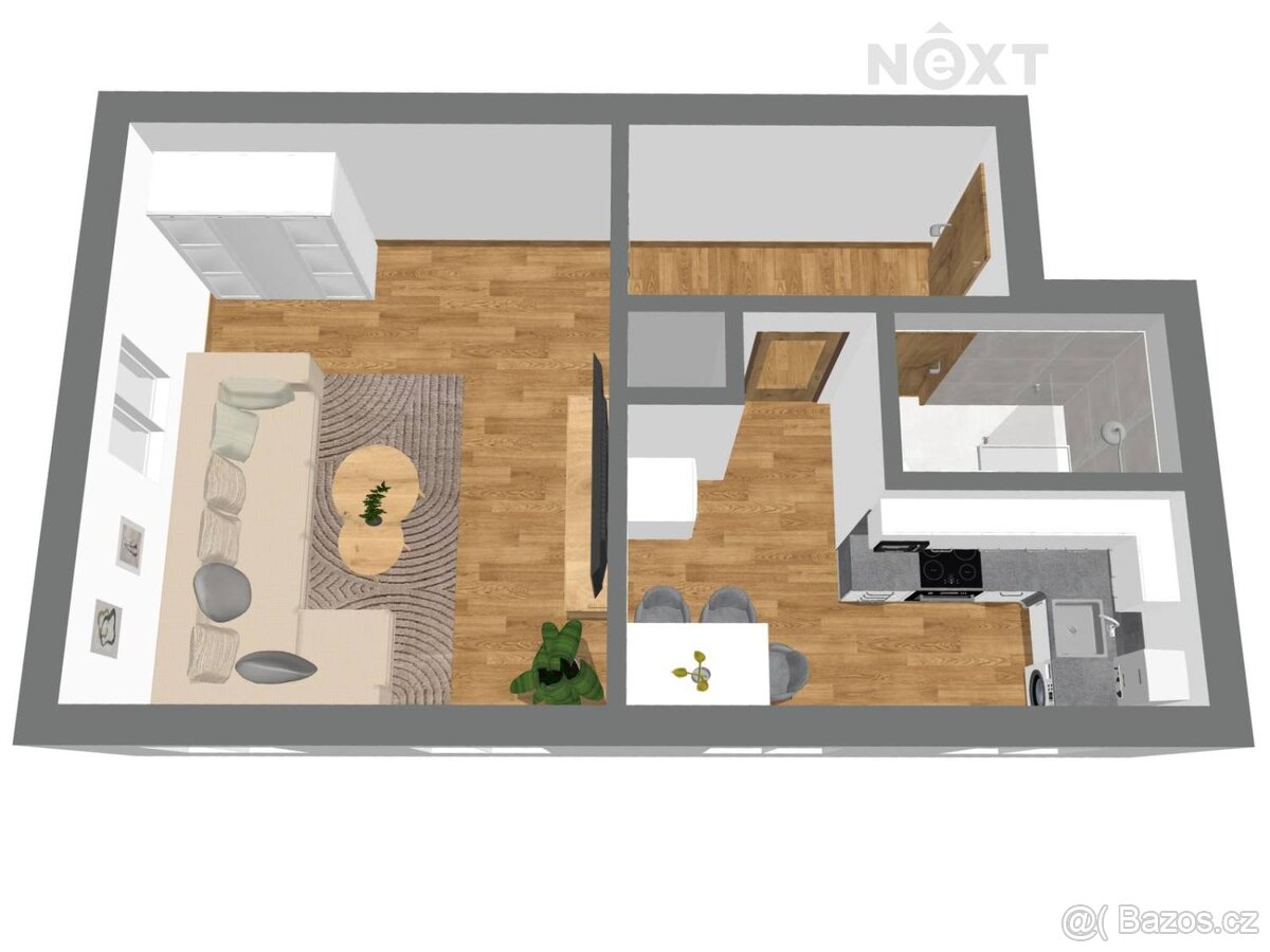 Prodej byt 1+1, 40㎡ - 10