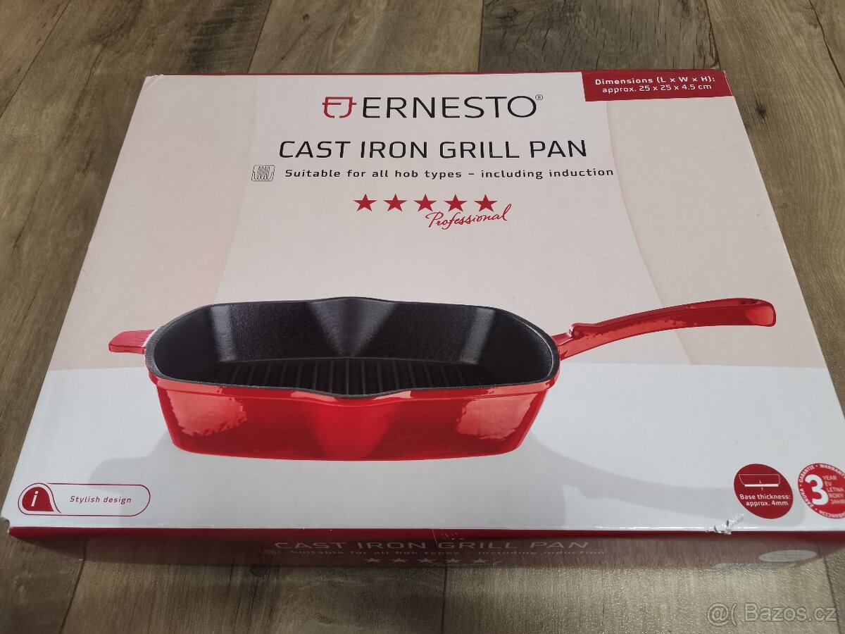 Litinová pánev ERNESTO - 10