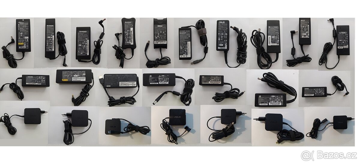 Originál napájecí zdroj ASUS, ACER, Toshiba, PB, atd. - 10
