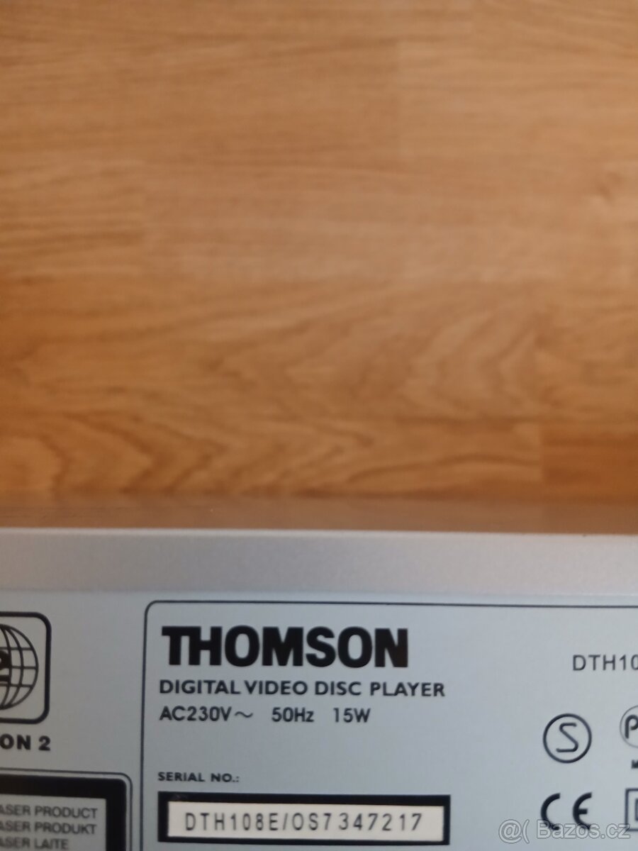 DVD PŘEHRAVAČ ZN. THOMSON 220 V. - 10
