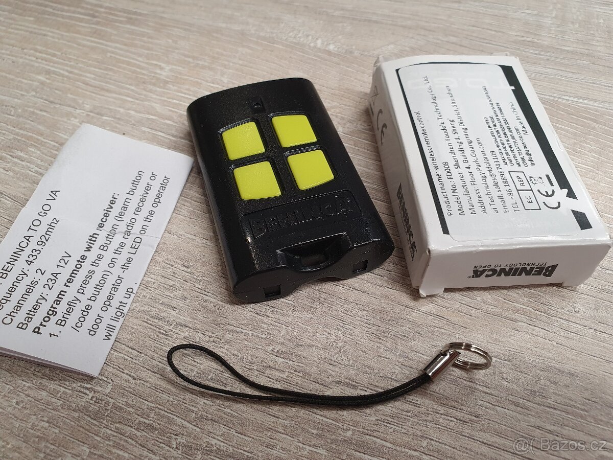 KOMPATIBILNÍ DÁLKOVÉ OVLÁDÁNÍ POHONU ruzne ZNAČKY. - 10