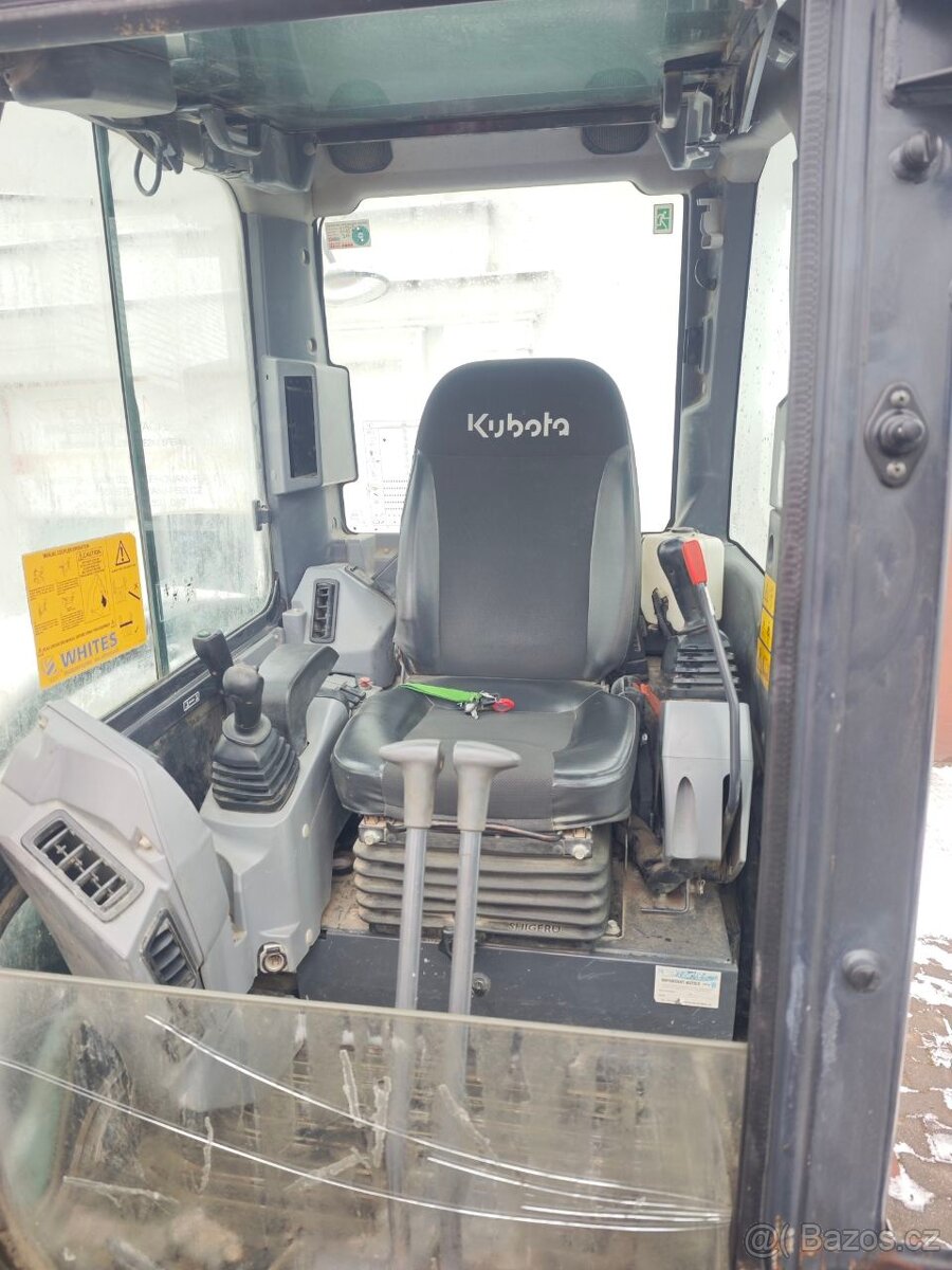 Pásový minibagr Kubota U48-4 - 10
