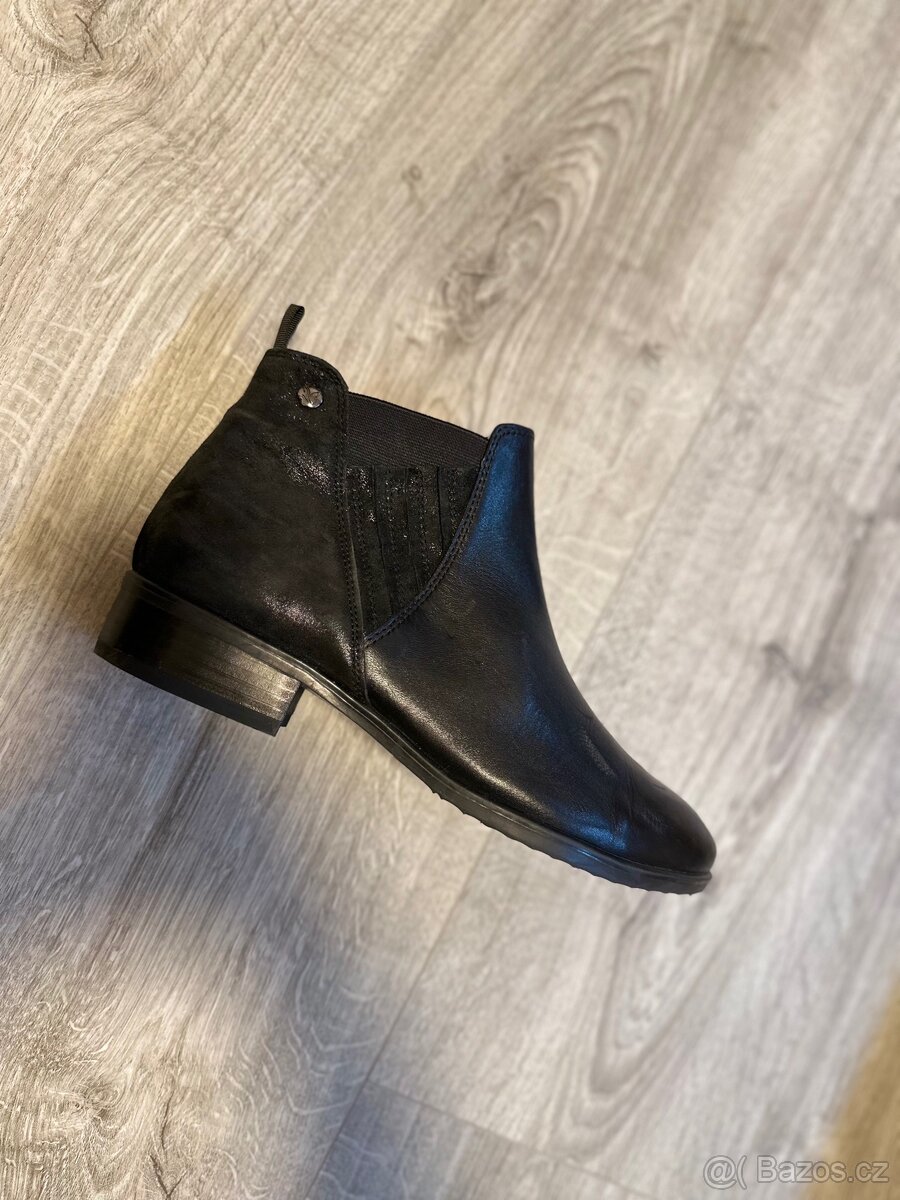 Kozačky Caprice, černé, vel. 40,5 - 10