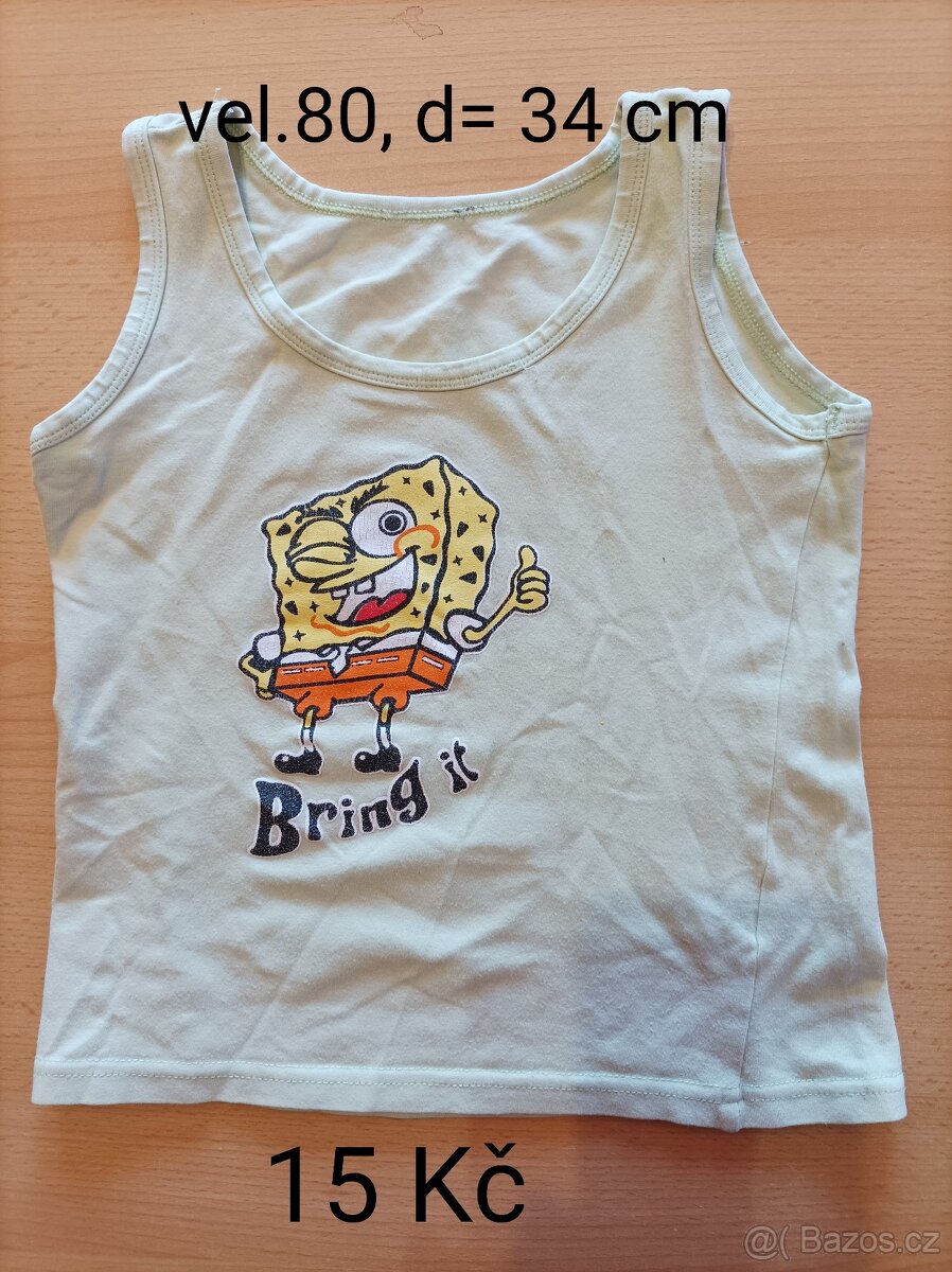 Trička vel 80 různá - 10