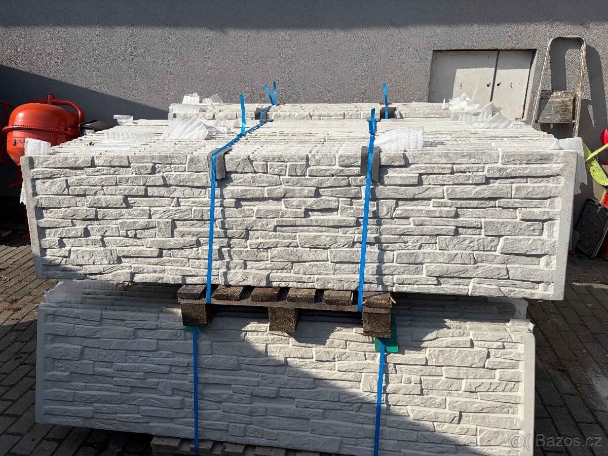 Prodám betonový plot - 10