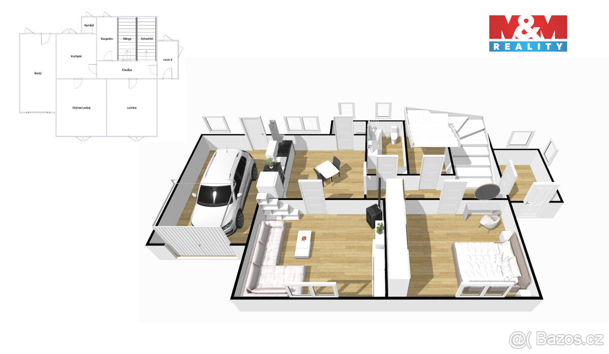 Prodej rodinného domu, 100 m², Kladruby - 10