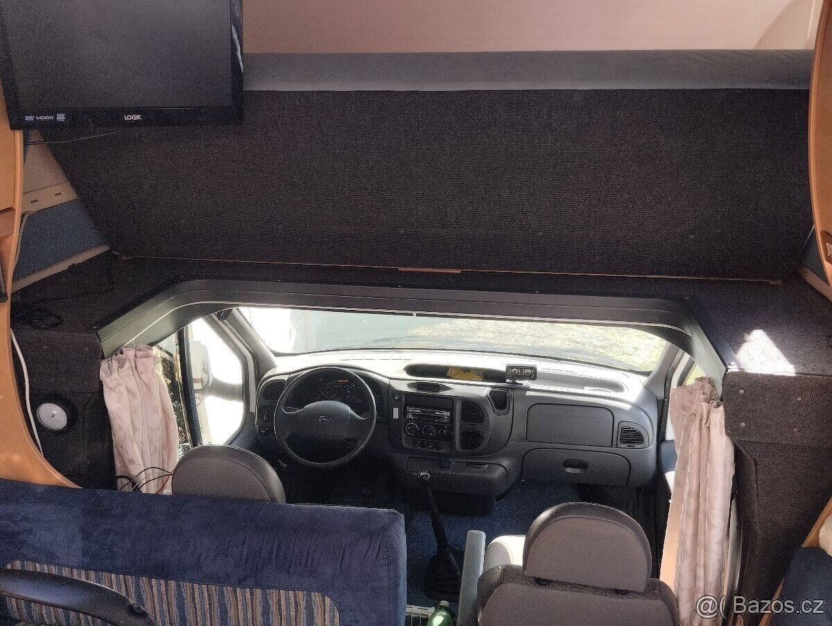 Ford Transit Eura mobil 5míst, solar, klimatizace - 10