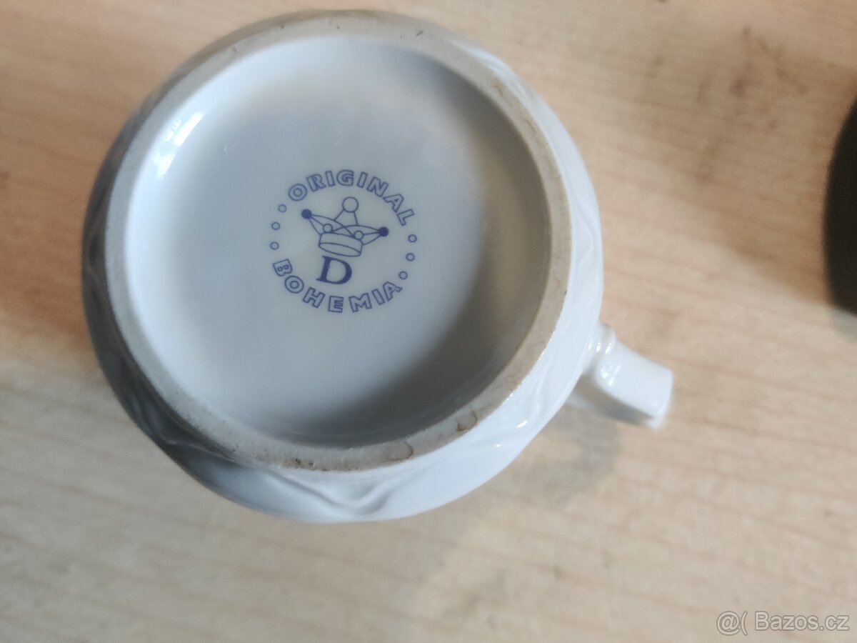 Retro hrníčky nepoškozené, málo používané - 10