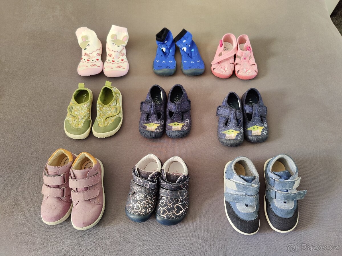 Dětské boty chlapecké vel. 24, obuv letní jako nové - 10