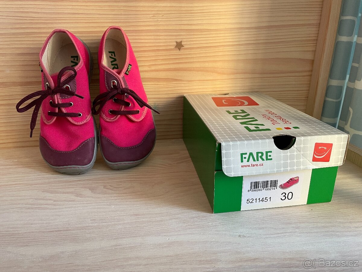 Barefoot tenisky - Fare Bare - vel. 30 - nové - 10