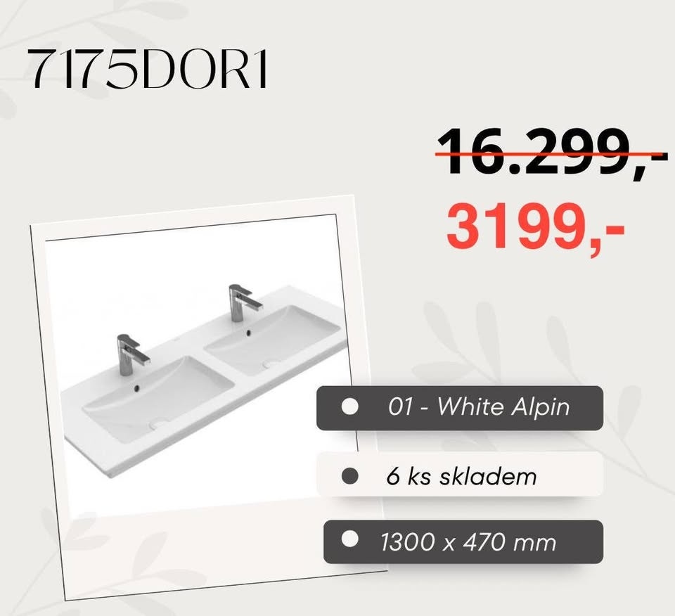 Villeroy & Boch výprodej — luxusní sanitární keramika - 10