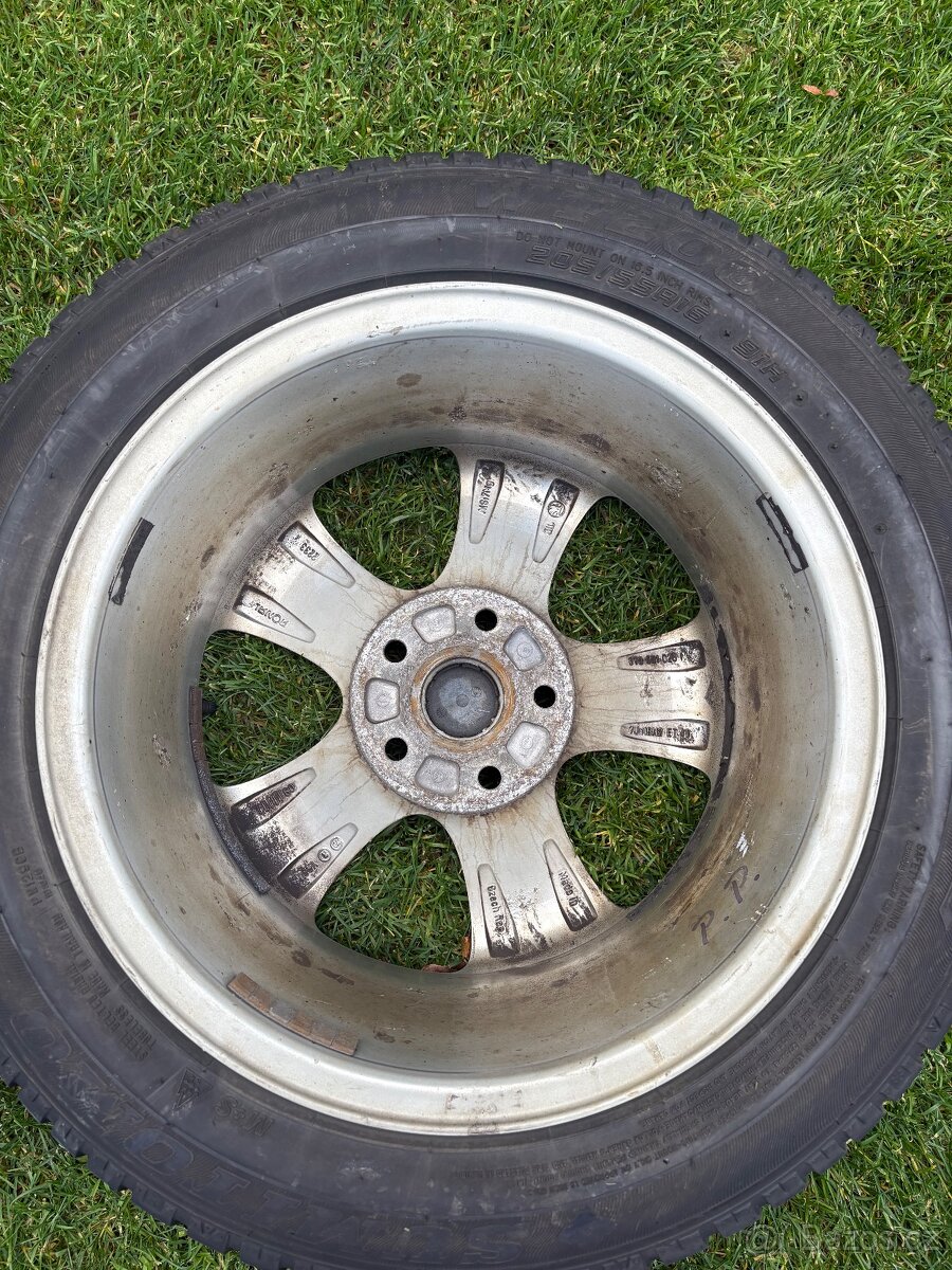 ALU DISKY SE ZIMNÍ PNEU 205/55 R16 - 10