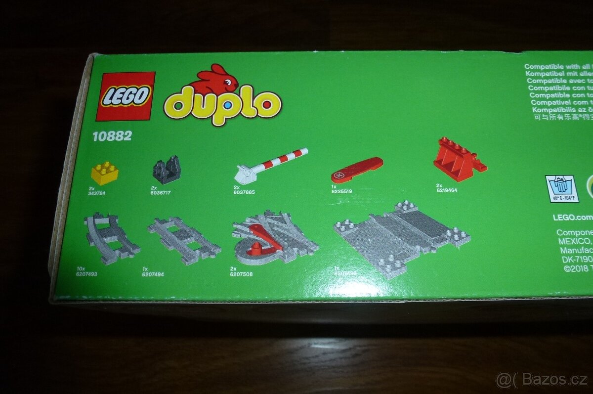 Lego Duplo vlak 10874 + 10872 + 10882 - 10