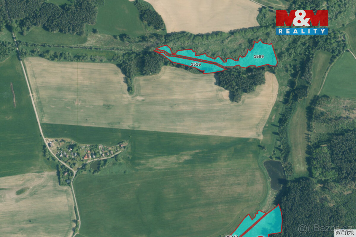 Prodej pole, 349175 m², Tisová - 10
