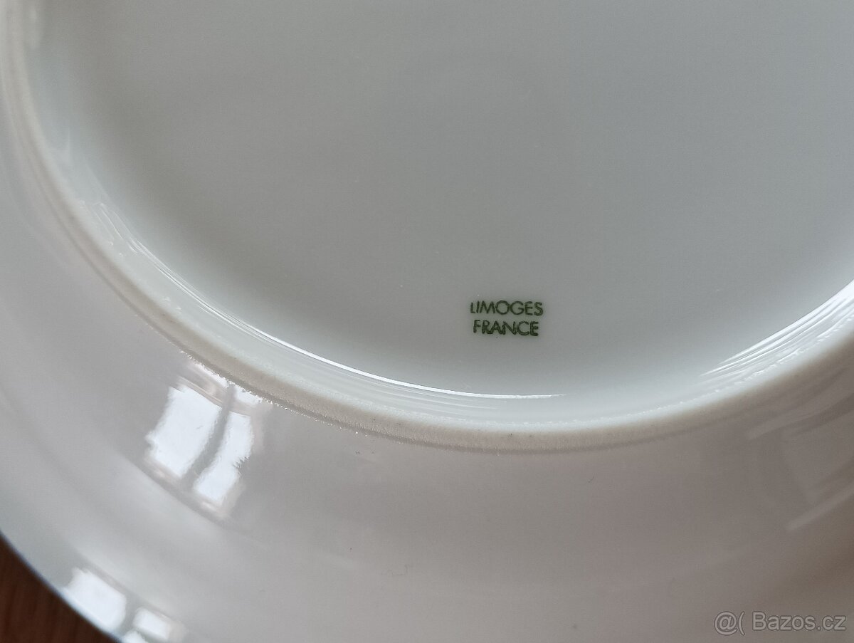 VINTAGE DĚTSKÝ PORCELÁNOVÝ TALÍŘ LIMOGES FRANCIE - 10