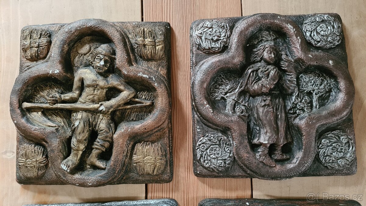 Kachle - model - sádra - 10