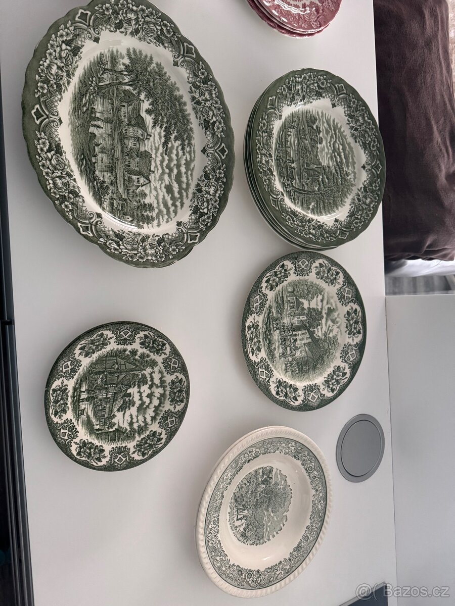 Starožitný anglický porcelán - 10