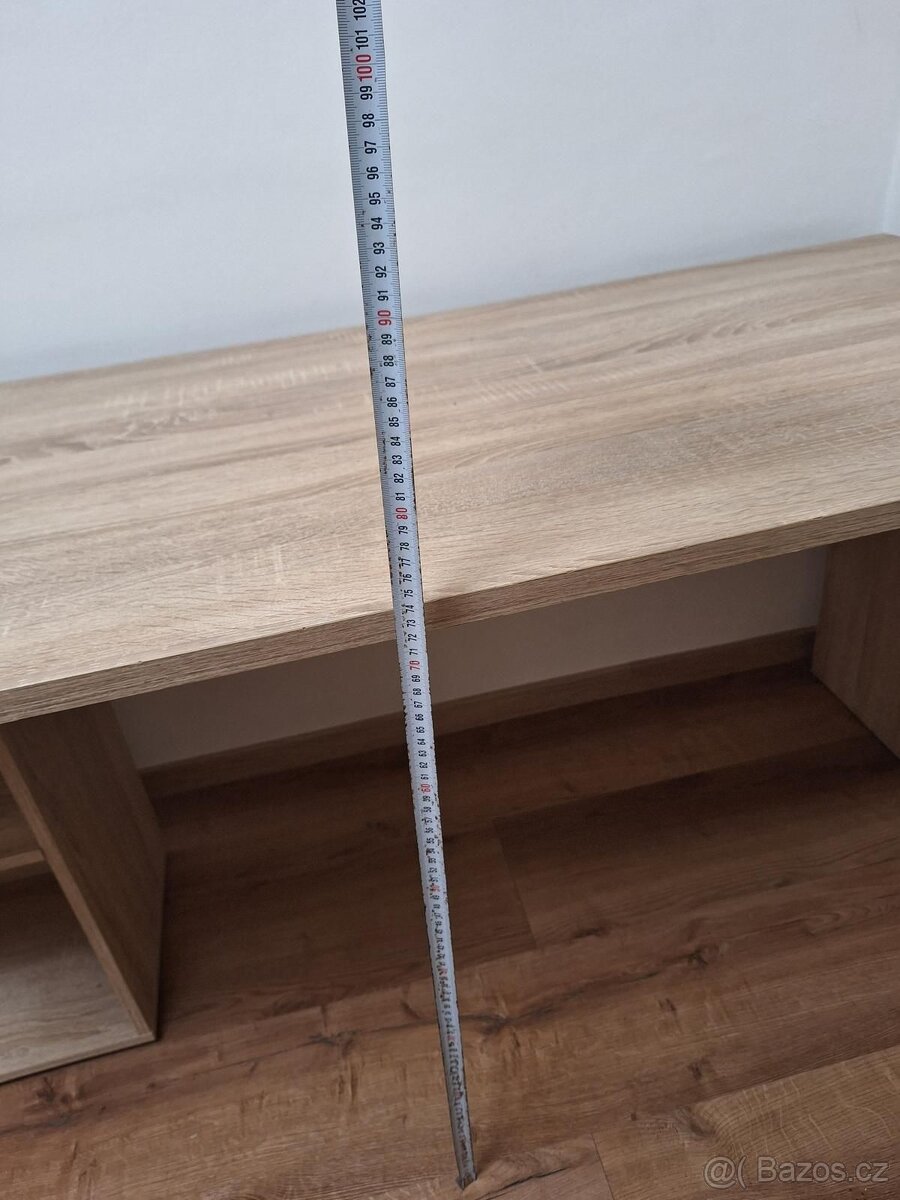 Pracovní PC stůl s poličkami - 10
