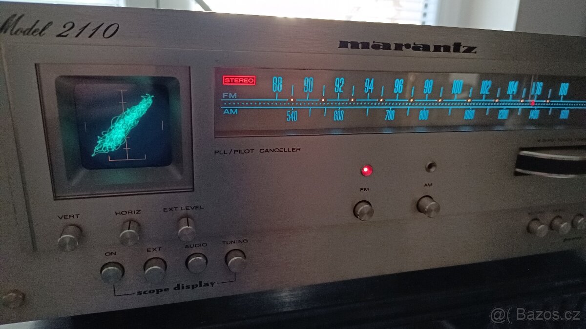 Marantz 2110, vintage tuner s osciloskopem - 10