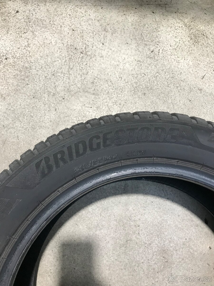 215/55R17 celoroční pneu BRIDGESTONE turanza - 10