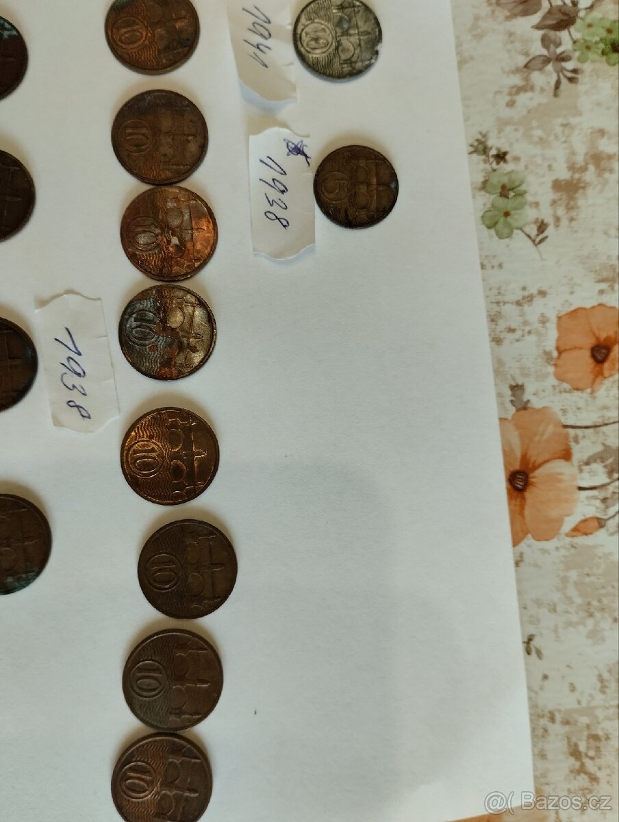 Staré mince 1 - 10