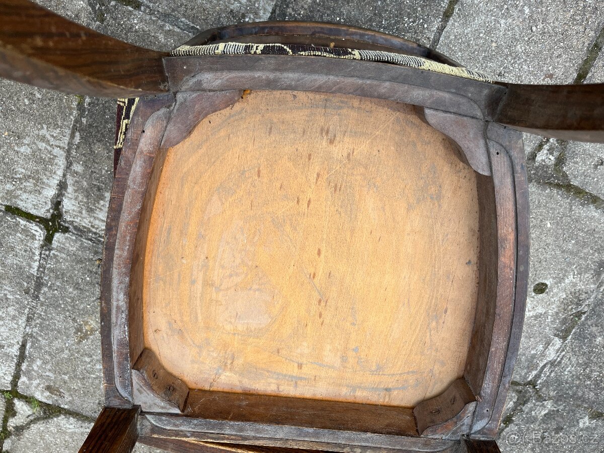 Starožitný nábytek - židle (2 ks) - 10