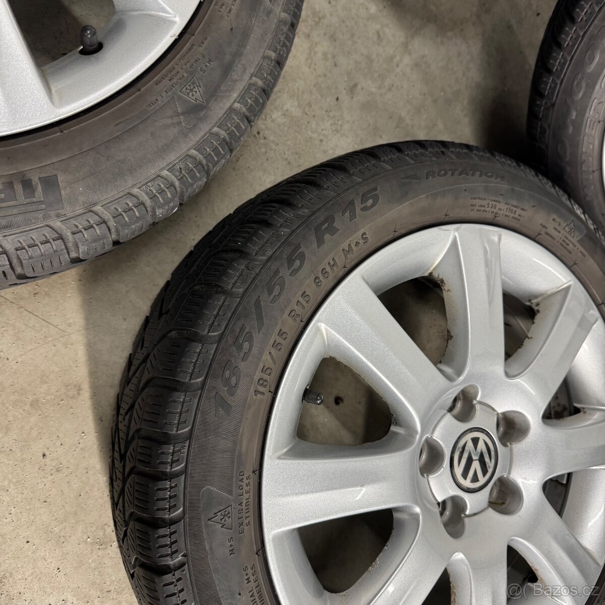 Alu kola Škoda R15, 185/55 R15 Pirelli - Fabia, Polo, Ibiza - 10