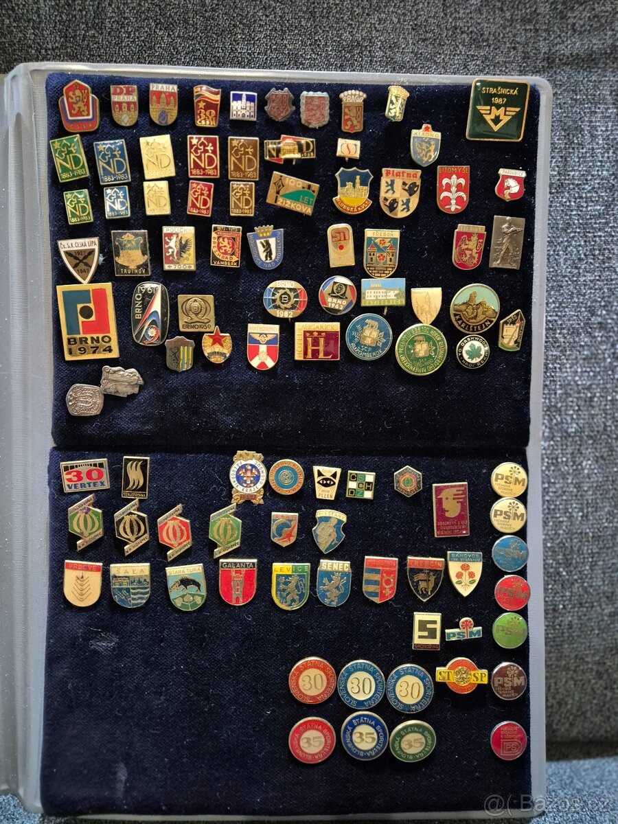 Sbírka odznaků a vyznamenání cca 2100ks - 10