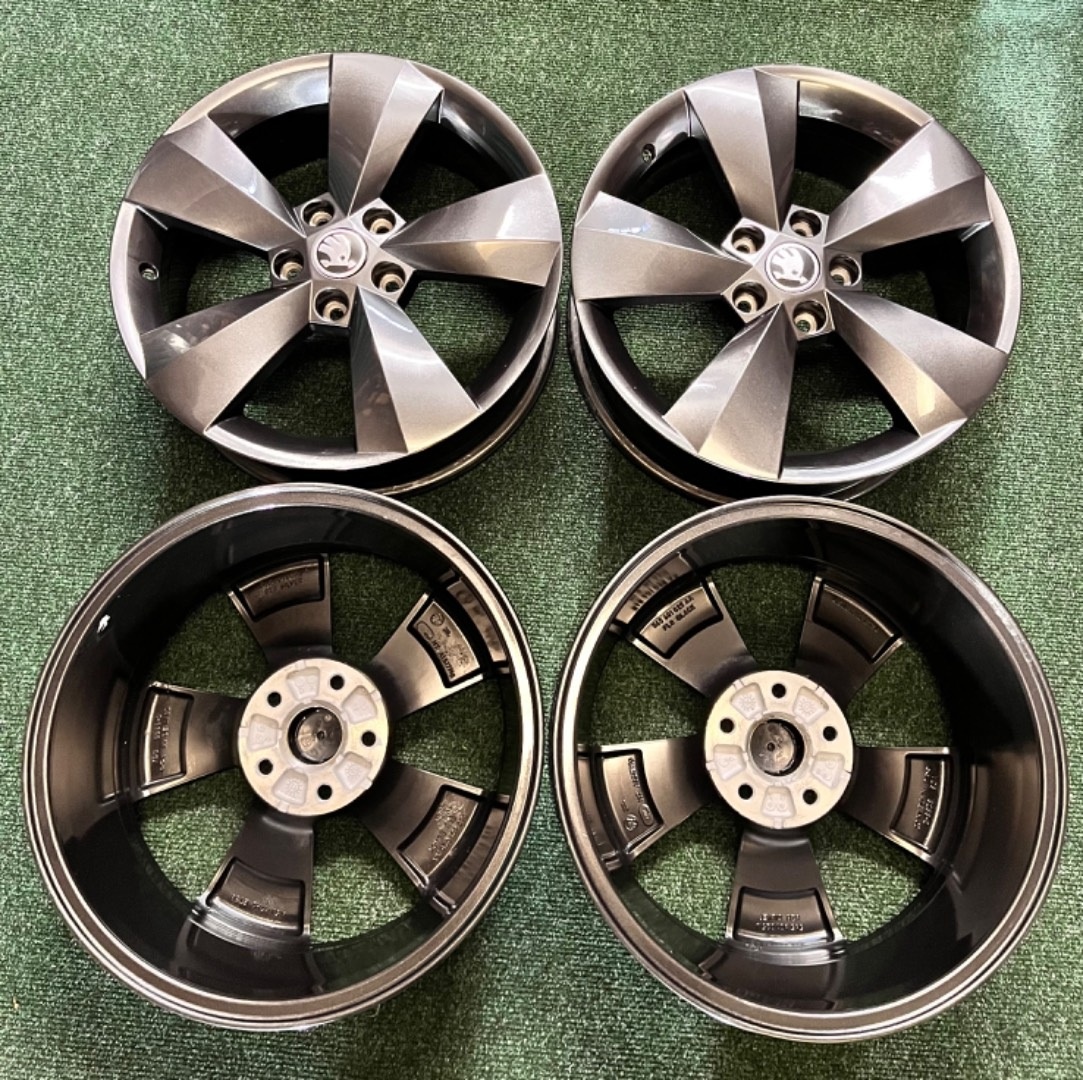5x112 R17 originál alu disky Škoda Kodiaq - 10