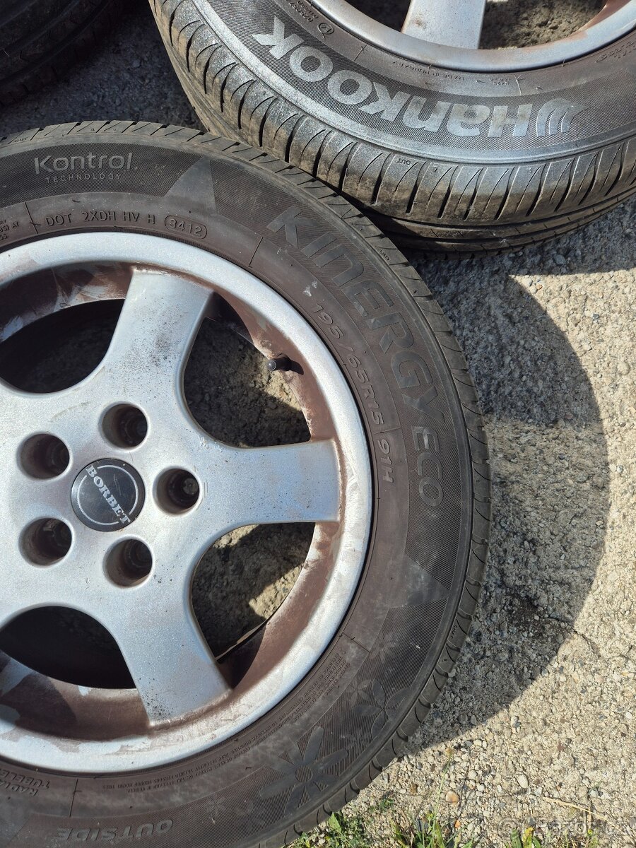 Alu kola Opel Zafira A,5x100R15 Borbet - 10