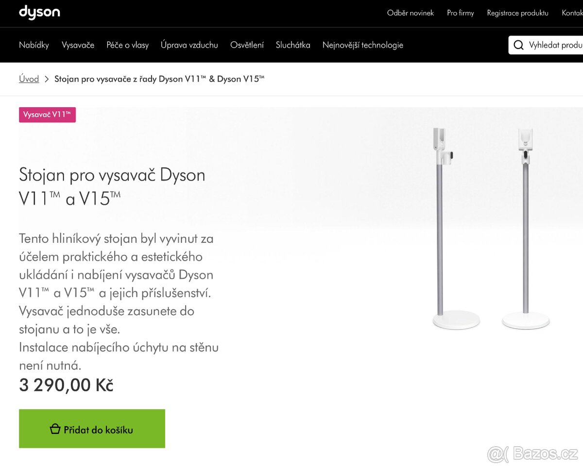 Dyson stojan na vysavač - 10