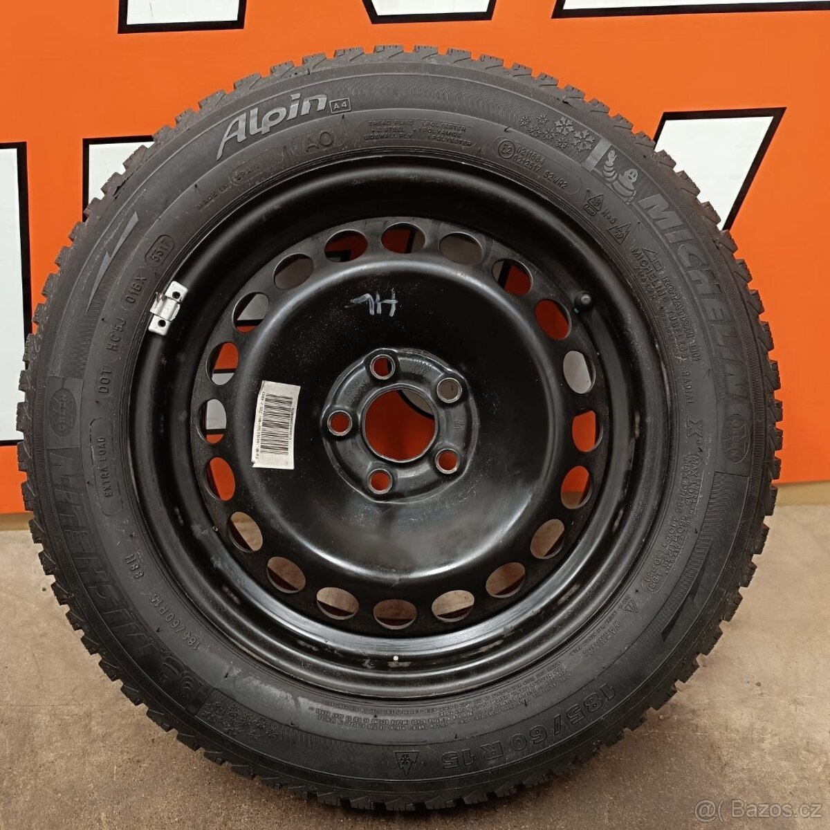 Kola na Audi A1, 5x100, zimní pneu 185/60 R15 - 10