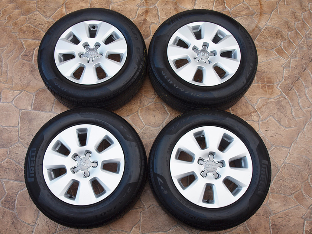 16" Alu kola 5x112 AUDI A6 C7 LETNÍ SADA TOP - 10