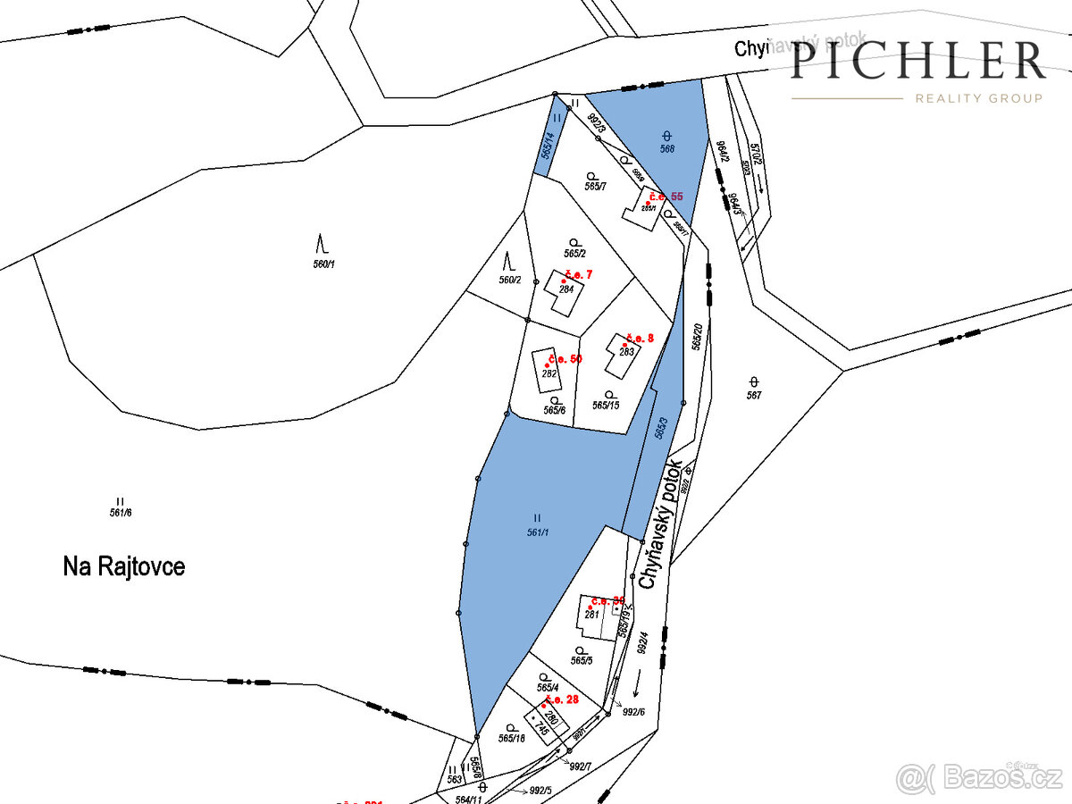 Prodej louky, 2398 m2, Ptice - 10