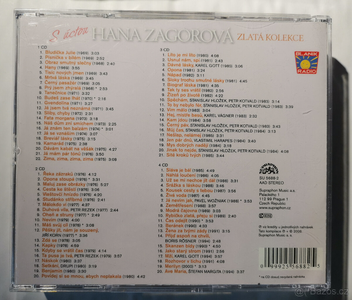 HANA ZAGOROVÁ - Original alba na CD - 10