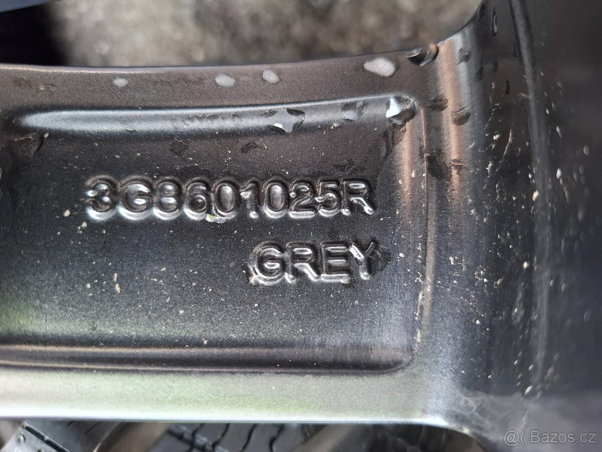 Alu kola 18" VW Almere 5x112 zimni pneu 245/45R18 - 10