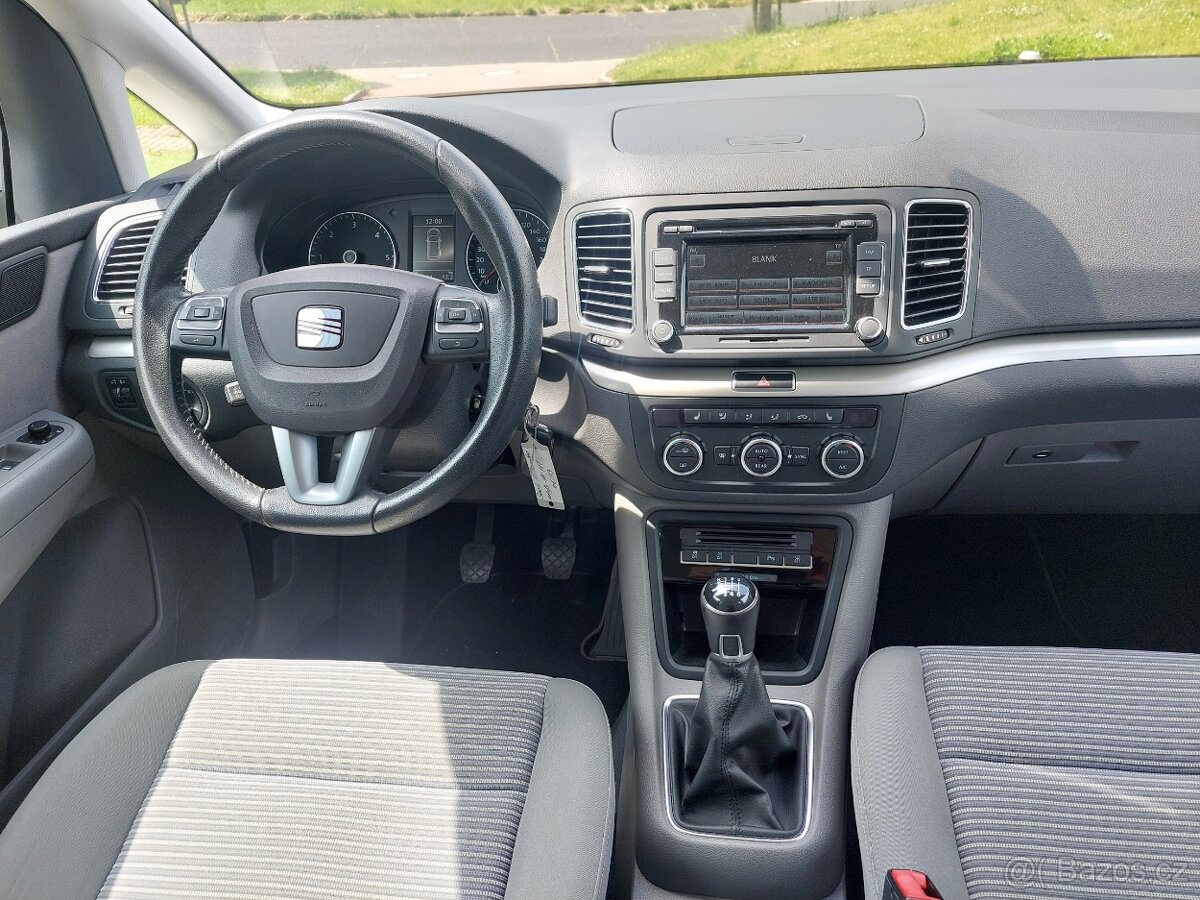 Seat Alhambra 2.0 Tdi 103Kw , 4/2013, 7 MÍST ,2 majitel - 10