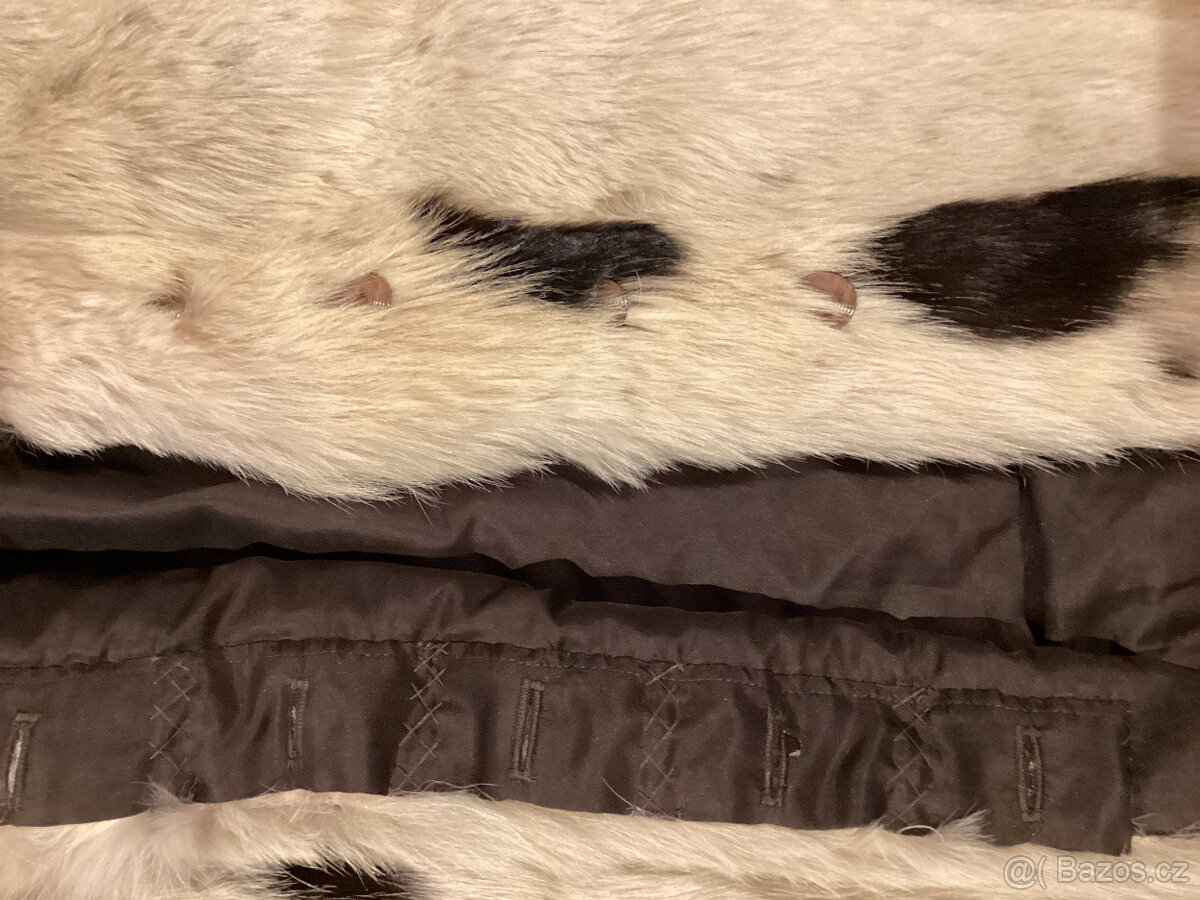 Kožíšek hnědobéžový pravý - 10