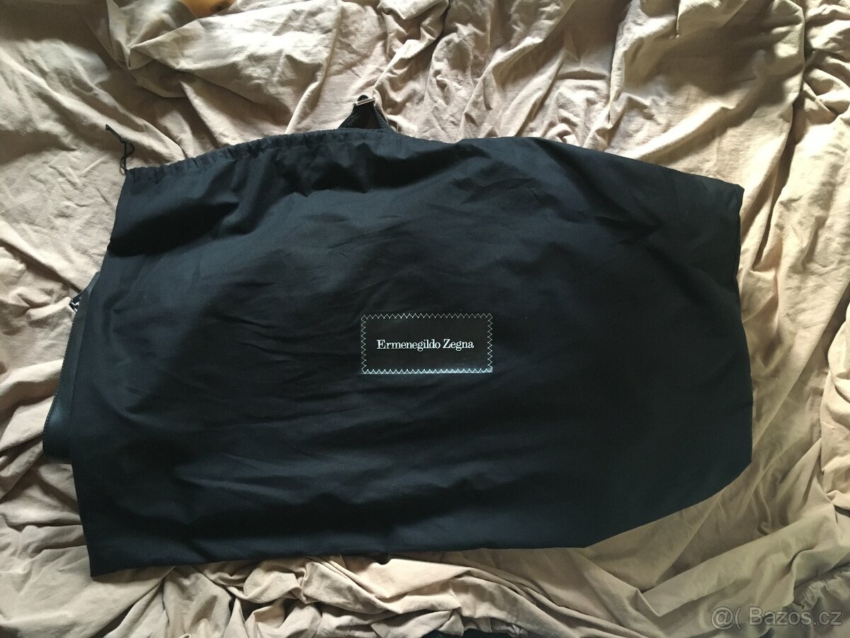 Cestovní kožená brašna - taška Ermengildo Zegna - 10