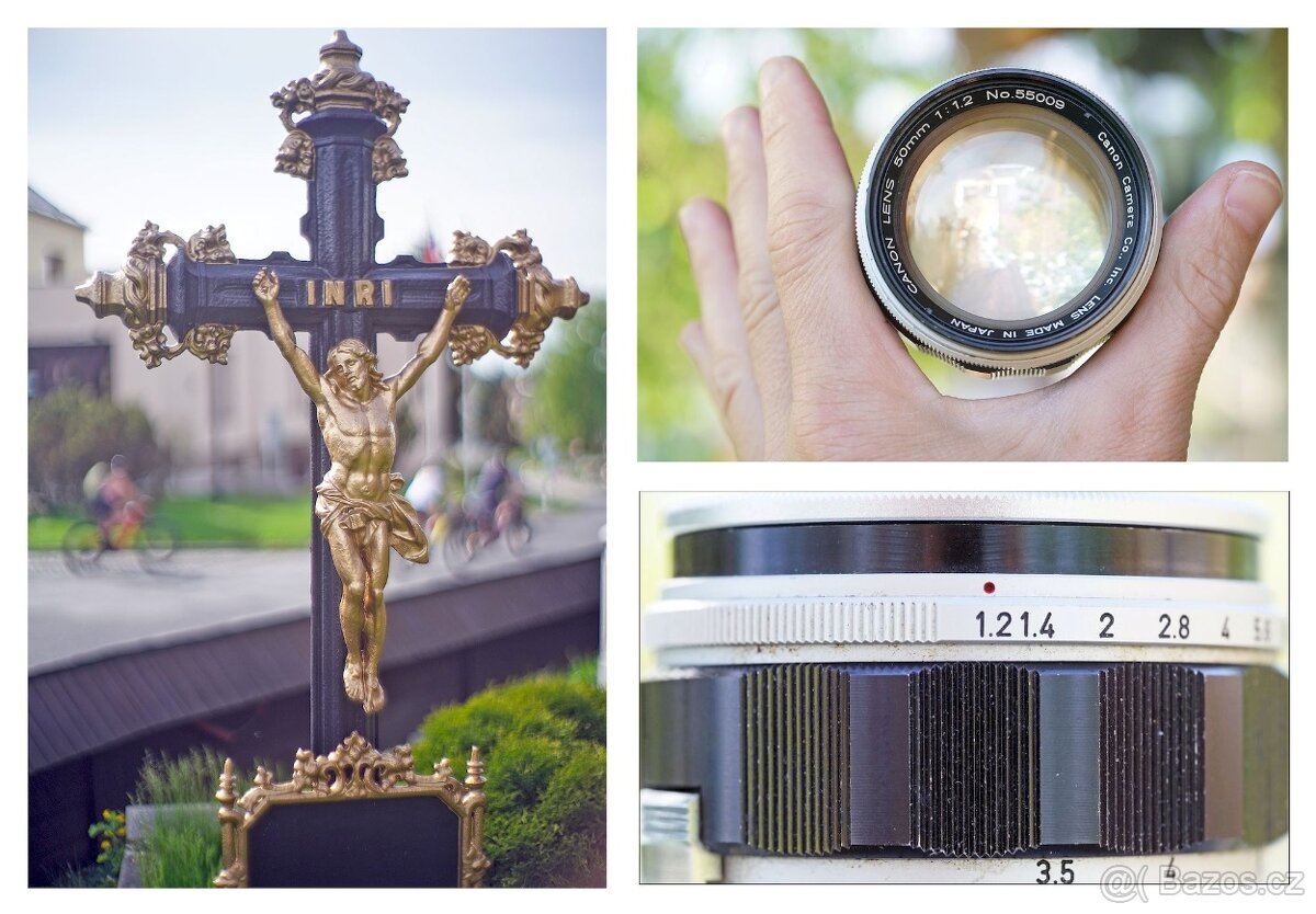 Canon 50mm f/1.2 Leica M39 LTM39 Dálkoměr, Sony A7Rii Test - 10