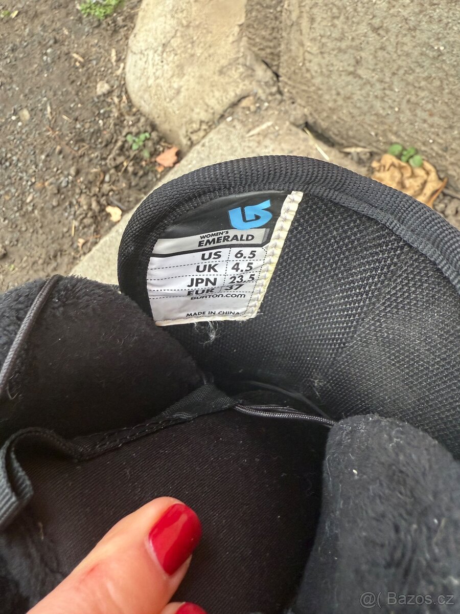 Snowboard Nitro Fate 46+vazani+boty Burton - 10