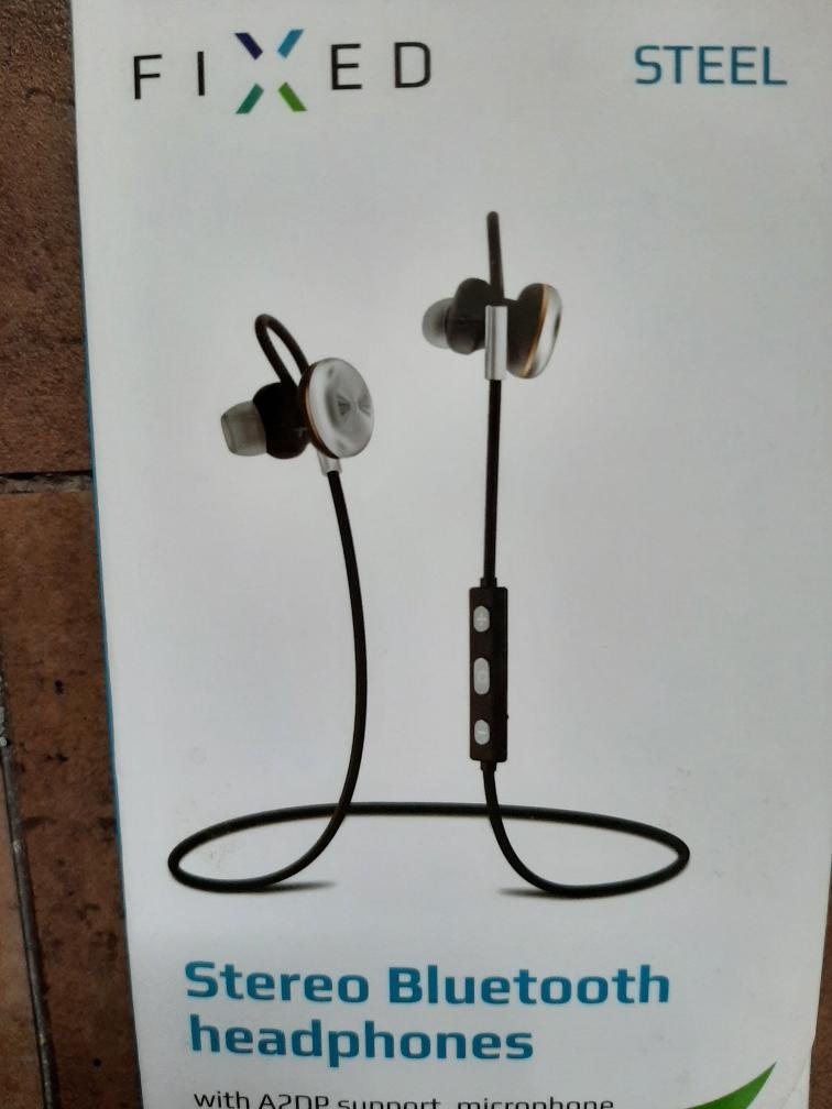 Fixed Bluetooth sluchátka Steel, A2DP, černá, nová - 10
