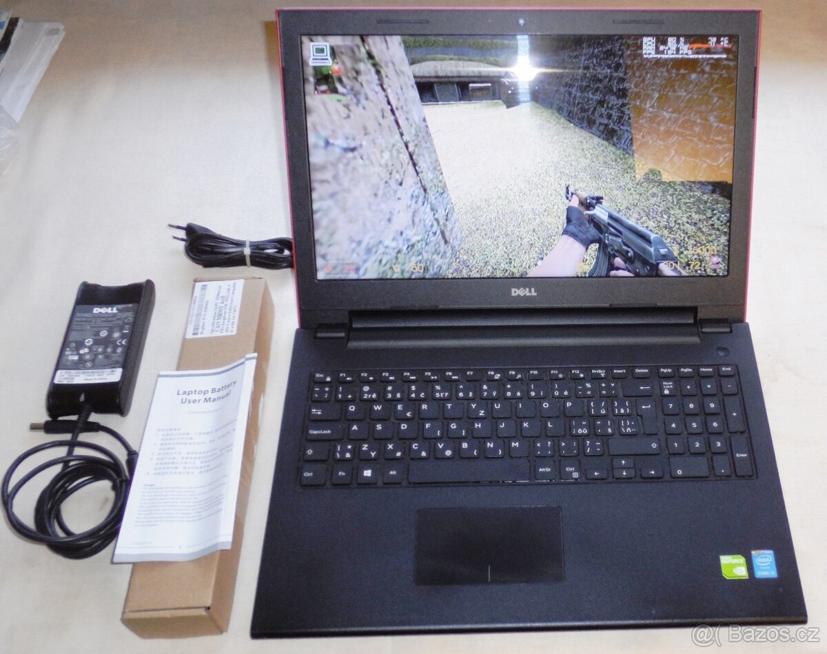 Dell Inspiron 15 3542 i3-4030 8GB 2xGPU 500GB W11Pro Red - 10