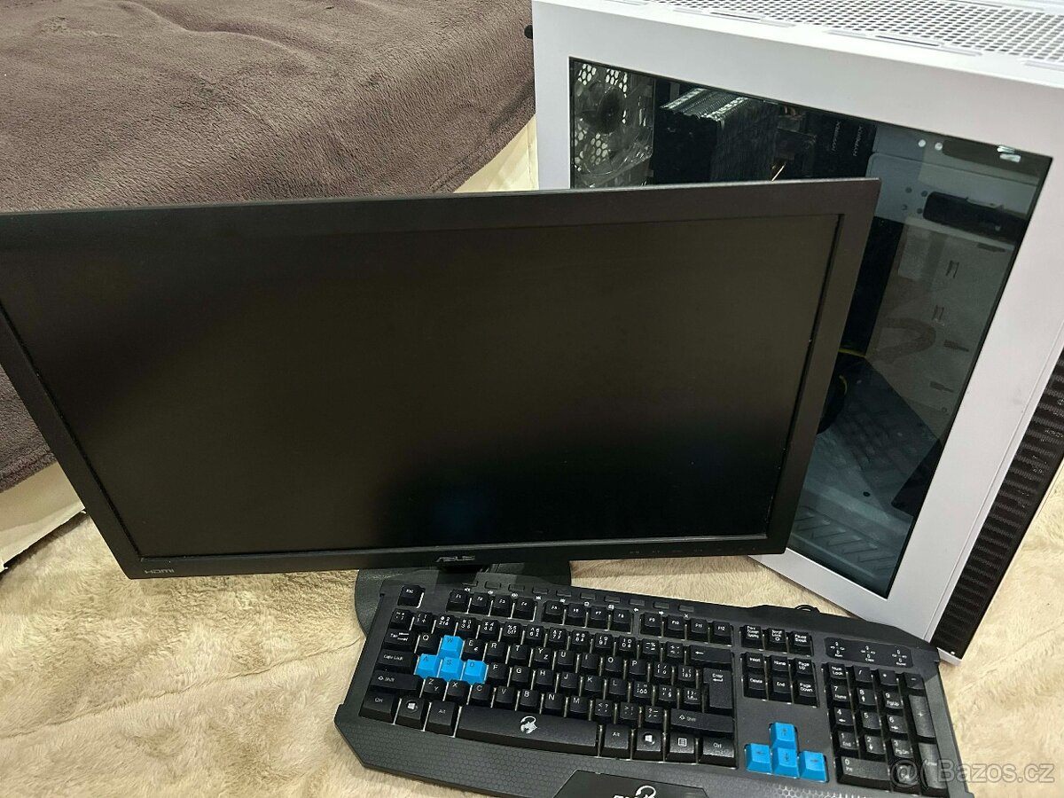 PC NA HRY, TOP STAV, TICHÝ S MONITOREM M2 SSD - 10
