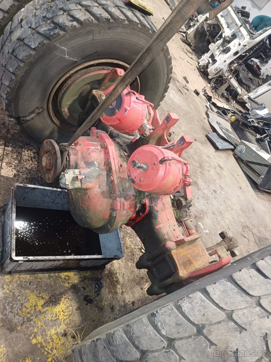 Man F2000 8x4 - komponenty podvozku - 10