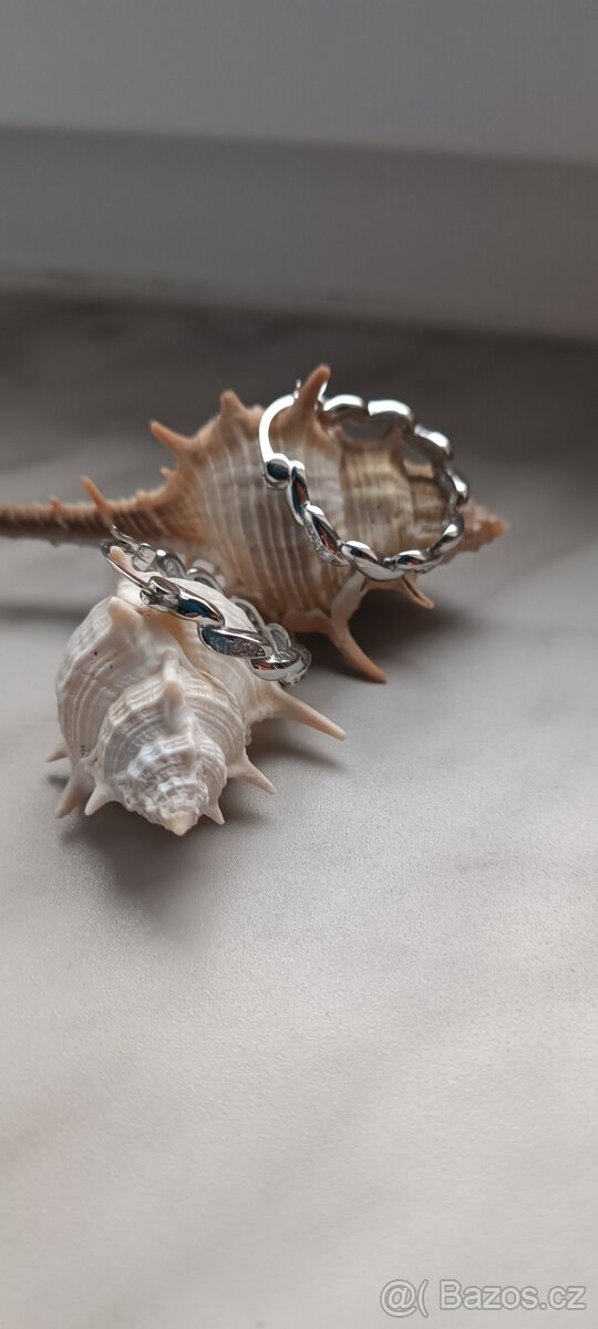 Náušnice stříbro - 10